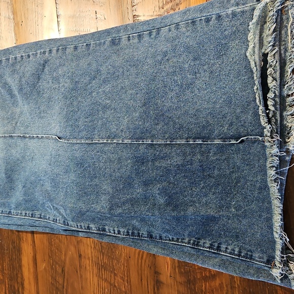 Dazy High- Waise Wide-Leg Blue Jeans - Picture 12 of 12